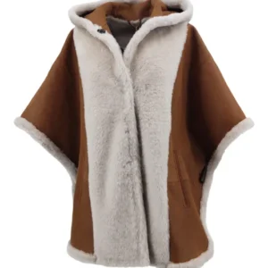 Ava, 75 cm. - Nappa Lamb Crack - Damer - Cognac / Lamme Pels - Levinsky - Kvinde | STAMPE PELS