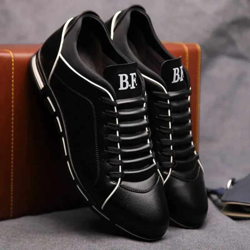 Premium Leder Sneaker für Herren – Tavélo