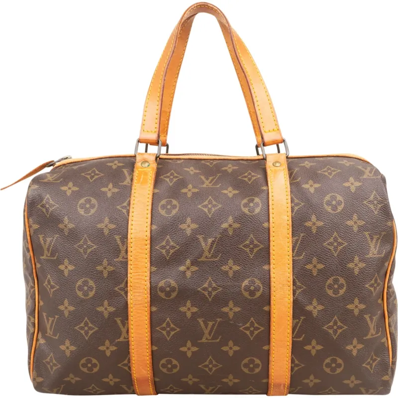 Louis Vuitton Monogram Canvas Sac Souple 35 Handbag