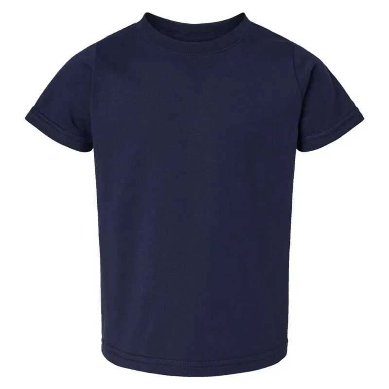 Rabbit Skins Toddler Navy Fine Jersey T-Shirt