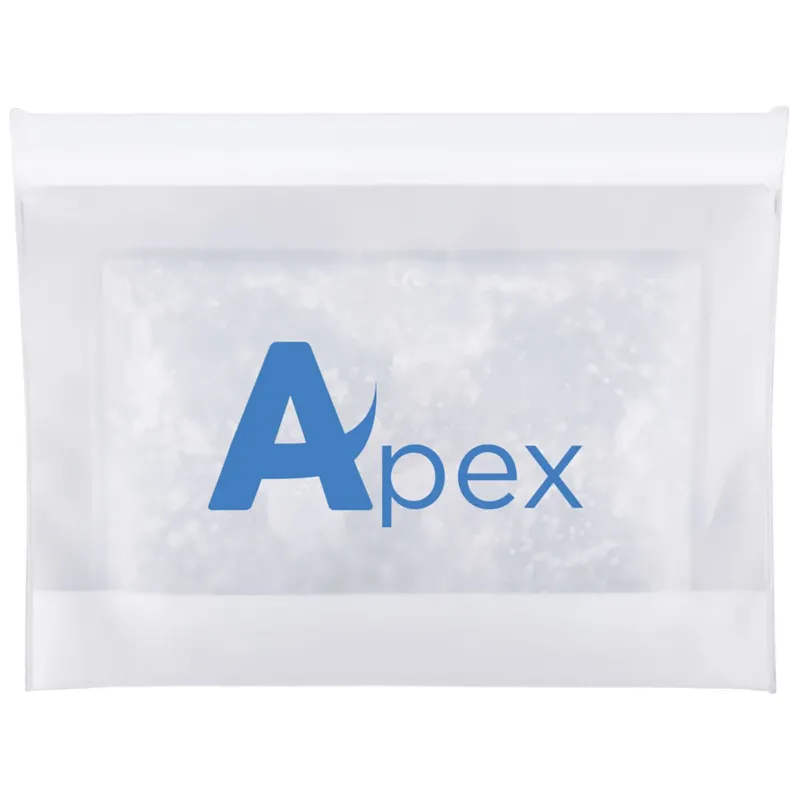 Beacon Clear-White Slipzip Large Gel Reusable Storage Bag
