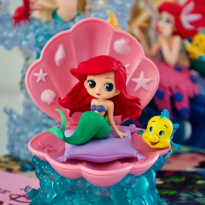 Produktbild Arielle - Die kleine Meerjungfrau mit Muschel Q Posket Figur Version A